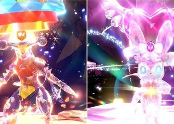 烈咬陸鯊＆仙子伊布太晶團體戰