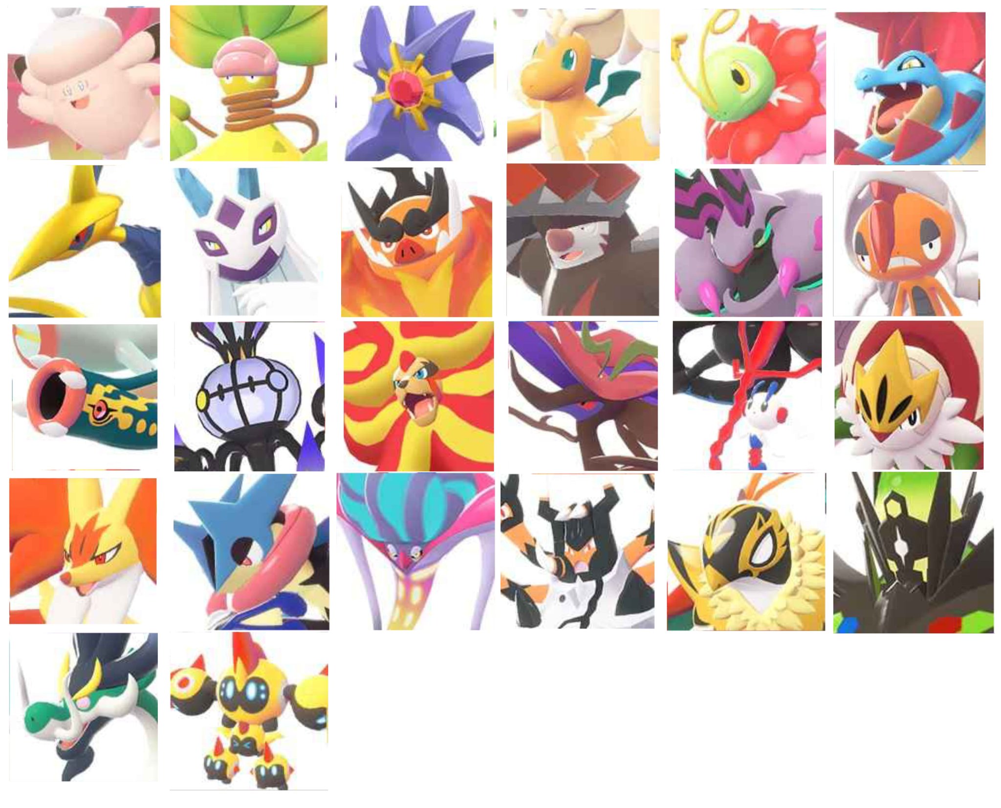 寶可夢傳說Z-A》全新超級寶可夢一覽（更新中） - Pokemon Hubs - 寶可夢GO 資訊, image size:2048x1653