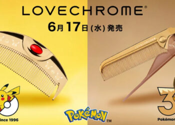 LoveChrome×寶可夢30週年聯名髮梳 皮卡丘伊布6/17開賣