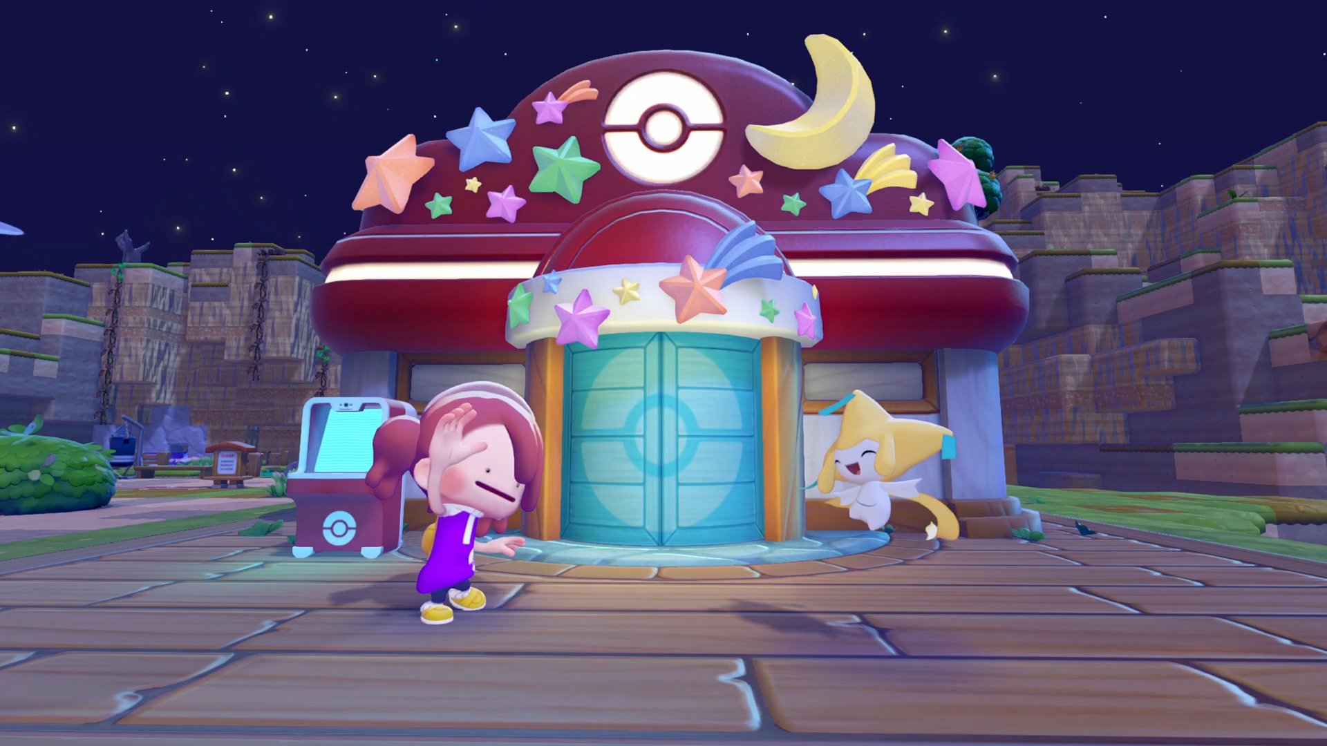 《Pokémon Pokopia》基拉祈活動登場！收集「亮晶晶許願箋」兌換星空家具