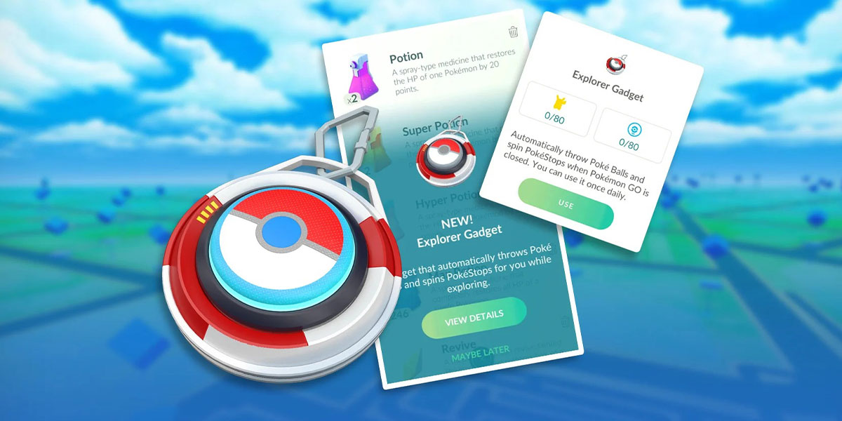 Pokémon GO 測試內建自動抓寶功能！「探險工具」免配件自動投球刷站